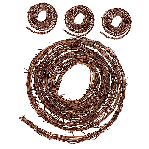 Alipis 4 Stück Natürliche Weihnachtsgirlande aus Rattan Teilig Schlangenform Handgeflochtene Deko für Baum Kamin Treppe Tisch Wand Tür Vielseitige Weihnachts und Festtagsdekoration aus Alipis 4 Stück Natürliche Weihnachtsgirlande aus Rattan Teilig Schlangenform Handgeflochtene Deko für Baum Kamin Treppe Tisch Wand Tür Vielseitige Weihnachts und Festtagsdekoration aus von Alipis