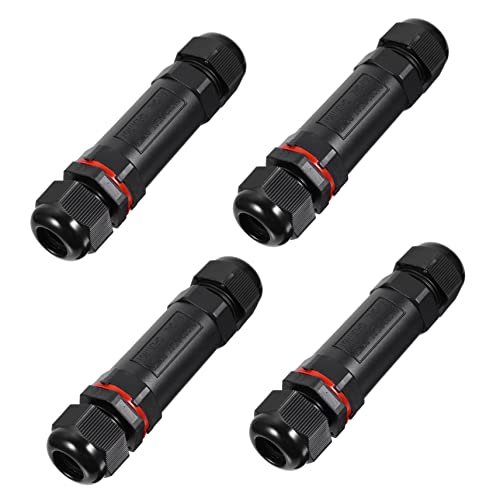 Alipis 4 Stück Outdoor Lichtverbinder Wasserdichter Pin Kabelverbinder Einfacher für Garten Farm und Außenbeleuchtung ohne Löten oder Werkzeug Erforderlich Alipis 4 Stück Outdoor Lichtverbinder Wasserdichter Pin Kabelverbinder Einfacher für Garten Farm und Außenbeleuchtung ohne Löten oder Werkzeug Erforderlich von Alipis