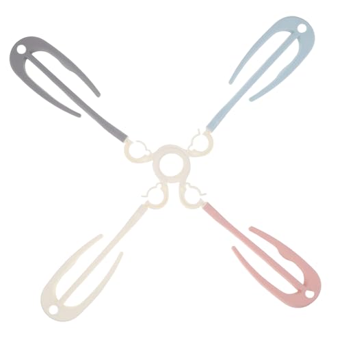 Alipis 4 Stück Platzsparendes Schuhregal aus Kunststoff mit Tragbaren Haken Teiliges für Trocknen und Aufbewahren von Hausschuhen und Sandalen und Hellrosa für Wohnzimmer Alipis 4 Stück Platzsparendes Schuhregal aus Kunststoff mit Tragbaren Haken Teiliges für Trocknen und Aufbewahren von Hausschuhen und Sandalen und Hellrosa für Wohnzimmer von Alipis