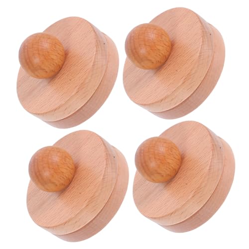 Alipis 4 Stück Robuste Quilt-clamps aus Buchenholz Schwere Deckenhalter für Wandmontage Runde Wandhaken zur Sicheren Präsentation von Quilts Teppichen und Wolldecken im Wohn Schlafzimmer Alipis 4 Stück Robuste Quilt-clamps aus Buchenholz Schwere Deckenhalter für Wandmontage Runde Wandhaken zur Sicheren Präsentation von Quilts Teppichen und Wolldecken im Wohn Schlafzimmer von Alipis