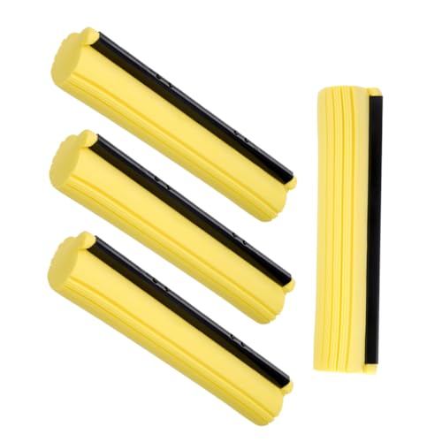 Alipis 4 Stück Roller Pva Mop Kopf Nachfüllungen Superabsorbierende Schwammwalzen Ersatzköpfe Kompatibel mit Standardmopps Schnell Trocknend Vielseitig für Garten und Haushalt Reinigung von Alipis