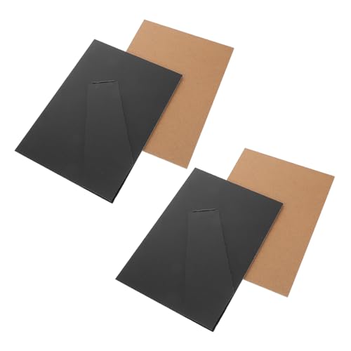 Alipis 4 Stück Schwarze Bildrahmen Rückwand Ständer DIY Tisch Easel Rückwand Unterstützung für Fotorahmen Flexibel Modern und Installieren für Frische Displays Alipis 4 Stück Schwarze Bildrahmen Rückwand Ständer DIY Tisch Easel Rückwand Unterstützung für Fotorahmen Flexibel Modern und Installieren für Frische Displays von Alipis