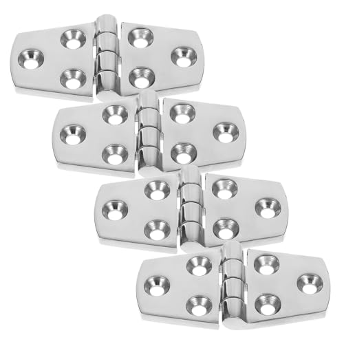 Alipis 4 Stück Stainless Steel Bootshardware Scharniere für Bootsdeckel und Heimprojekte Hohe Stabilität Einfache Installation Robust und Langlebig Schrauben Alipis 4 Stück Stainless Steel Bootshardware Scharniere für Bootsdeckel und Heimprojekte Hohe Stabilität Einfache Installation Robust und Langlebig Schrauben von Alipis