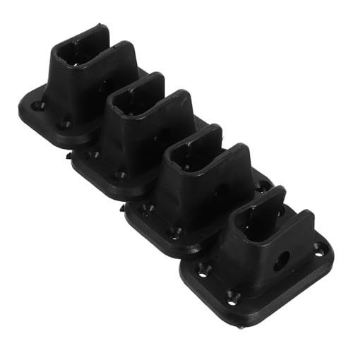Alipis 4 Stück Teiliges Klapptisch Beinhalterungs aus Robustem Material Faltbare Tischbeinverbindungen mit Schrauben Stabile Unterstützung für Outdoor Camping Picknick und Vielseitige von Alipis