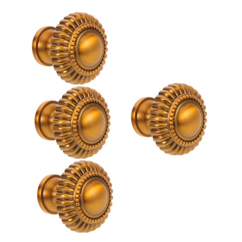 Alipis 4 Stück Teiliges Möbelgriff Vintage Zinklegierung Einloch Schubladengriffe mit Ergonomischem Griff Anti-rutsch Oberfläche Stabile Einfache Montage für Kommoden und Küchenschränke Alipis 4 Stück Teiliges Möbelgriff Vintage Zinklegierung Einloch Schubladengriffe mit Ergonomischem Griff Anti-rutsch Oberfläche Stabile Einfache Montage für Kommoden und Küchenschränke von Alipis