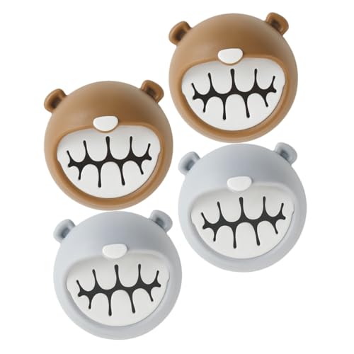 Alipis 4 Stück Teiliges Selbstklebender Handtuchhaken Niedliche Bären designs Braun Robuster Pp material Wandhaken für Bad und Küche Platzsparend und Langlebig von Alipis