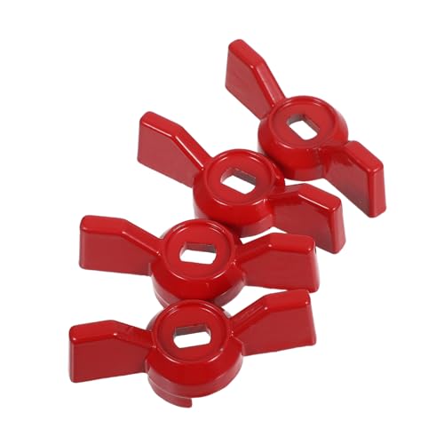 Alipis 4 Stück Teiliges Universeller Kugelhahn-schmetterlingsgriff aus Langlebigem Material Einfacher Austausch für Außenzapfhahn-Armaturen Ergonomisches Design für Präzise Steuerung im Alipis 4 Stück Teiliges Universeller Kugelhahn-schmetterlingsgriff aus Langlebigem Material Einfacher Austausch für Außenzapfhahn-Armaturen Ergonomisches Design für Präzise Steuerung im von Alipis