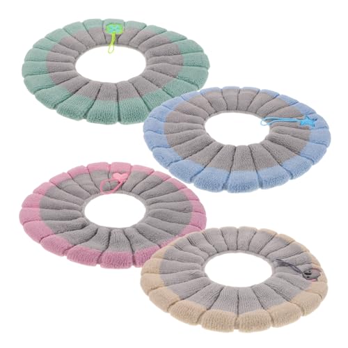 Alipis 4 Stück Teiliges Weiche Warme Plüschige Toilettensitzauflagen mit Praktischem Griff Gestrickt und Langlebig Passend für Toilettensitze für Zuhause und Reisen Alipis 4 Stück Teiliges Weiche Warme Plüschige Toilettensitzauflagen mit Praktischem Griff Gestrickt und Langlebig Passend für Toilettensitze für Zuhause und Reisen von Alipis