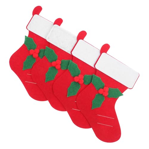 Alipis 4 Stück Weihnachtliche Bestecktaschen Set aus Filz Dekorative Silberbesteckhalter für Gabeln Löffel und Messer Kompakte Tischdeko für Festliche Partys und Weihnachtsessen Alipis 4 Stück Weihnachtliche Bestecktaschen Set aus Filz Dekorative Silberbesteckhalter für Gabeln Löffel und Messer Kompakte Tischdeko für Festliche Partys und Weihnachtsessen von Alipis
