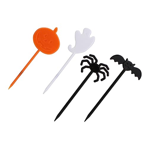 Alipis 40 Stück Halloween Kürbis und Fledermaus Fruchtgabeln Kreative Tortendeko für Cupcakes und Snacks Party Zubehör für Halloween Feierlichkeiten Alipis 40 Stück Halloween Kürbis und Fledermaus Fruchtgabeln Kreative Tortendeko für Cupcakes und Snacks Party Zubehör für Halloween Feierlichkeiten von Alipis