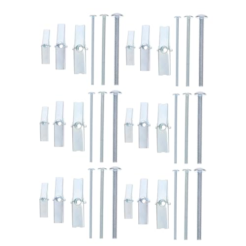 Alipis 48 Stück Teiliges Trockenbau und Hohlraumdübel mit Flügelmuttern Schwerlast Toggle Stift für Gipskarton und Hohlziegel Schnelle Montage Vielseitig und Stabil für Rigipswände und Alipis 48 Stück Teiliges Trockenbau und Hohlraumdübel mit Flügelmuttern Schwerlast Toggle Stift für Gipskarton und Hohlziegel Schnelle Montage Vielseitig und Stabil für Rigipswände und von Alipis