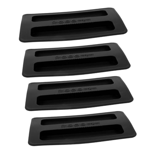 Alipis 4Stücke Silikon Toaster Staubschutzdeckel Passgenaue Abdeckung für Scheiben Toaster Hitzebeständig Langlebig Modern Leicht zu Reinigen für Küchenmaschinen von Alipis