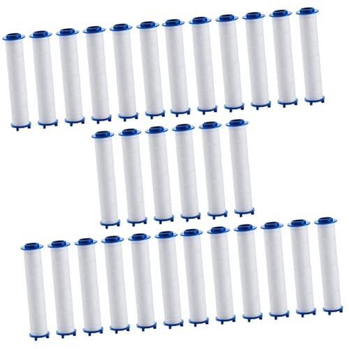 Alipis 5 Sätze Duschkopf Filter Filterwechsel Haustier Leistung System Rein Filter Für Duschkopf Duschkopffilter Hochdrucksprinklerfilter Duschsprinklerkopffilter Baumwolle 6 Stück * 5 von Alipis