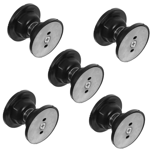 Alipis 5 Sätze Magnetischer Türstopper mit Doppelseitigem Kleber Geräuschloser Türhalter Stoßfest Selbstklebend Schützt Türen und Wände ohne Bohren für Zuhause und Büro von Alipis