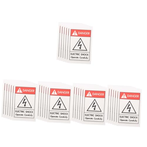 Alipis 5 Sätze Warnschild Sicherheitszeichen Für Gefährliche Selbstklebend Für Und Außenbereich Für Büro Baustelle Schwimmbad Und 6 Stücke * 5 Alipis 5 Sätze Warnschild Sicherheitszeichen Für Gefährliche Selbstklebend Für Und Außenbereich Für Büro Baustelle Schwimmbad Und 6 Stücke * 5 von Alipis