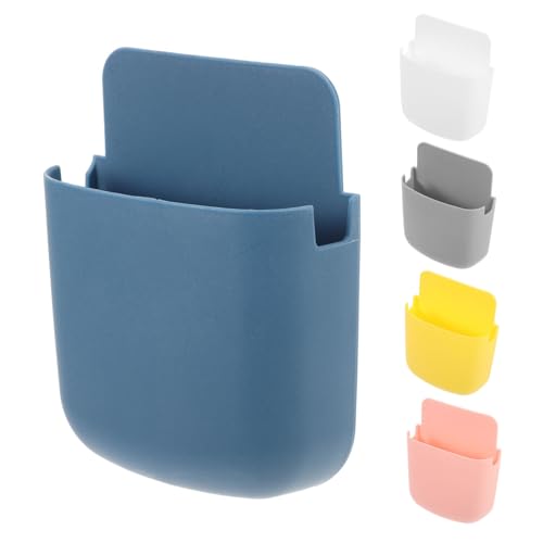 Alipis 5 Stück Aufbewahrungsbox Für Fernbedienung Halter Wand Wandhalterung Hängend Wandmontierer Lagerung Veranstalter Regalhalterung Steuerungshalter Für Die Wand Vorratsbehälter Abs von Alipis