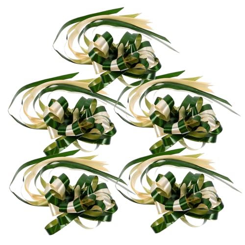 Alipis 5stücke Ziehen Bögen Für Hochzeit Auto Party Große Zugschleifen Aus Stoff Hochzeitsautoschleifen Als Dekoration Robust Und Langlebig von Alipis