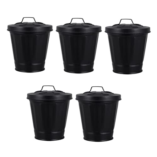 Alipis 5 Stück Mini Mülleimer mit Deckel Kompakter Tischabfallbehälter aus Robustem Material Vielseitig für Küche Büro Wohnzimmer und Schlafzimmer Platzsparend und Praktisch für Kleine Alipis 5 Stück Mini Mülleimer mit Deckel Kompakter Tischabfallbehälter aus Robustem Material Vielseitig für Küche Büro Wohnzimmer und Schlafzimmer Platzsparend und Praktisch für Kleine von Alipis