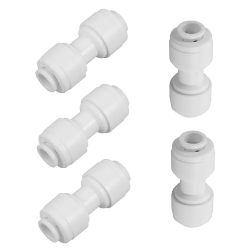 Alipis 5 Stück Teiliges Push To Connect Rohrverschraubungs Wasserfilter Schlauchadapter Gerade Kompatibel mit Wasserreinigungssystemen Einfache Installation aus Robustem Kunststoff für Alipis 5 Stück Teiliges Push To Connect Rohrverschraubungs Wasserfilter Schlauchadapter Gerade Kompatibel mit Wasserreinigungssystemen Einfache Installation aus Robustem Kunststoff für von Alipis