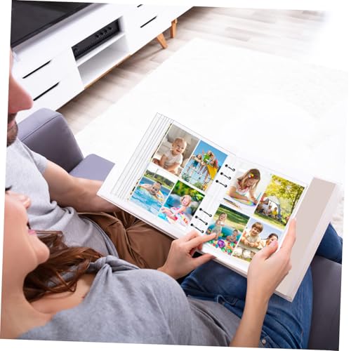 Alipis 50 Stück Klarsichthüllen für Sammelkarten und Fotos Doppelseitige Transparente Albumseiten Schützende Trading Card Pockets mit Gelochten Einsteckfächern für Ordner und Sammelalben Alipis 50 Stück Klarsichthüllen für Sammelkarten und Fotos Doppelseitige Transparente Albumseiten Schützende Trading Card Pockets mit Gelochten Einsteckfächern für Ordner und Sammelalben von Alipis