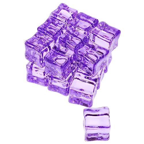 Alipis 50 Stück Künstliche Eiswürfel Aus Kunststoff Mit Tank Wiederverwendbares Klein Eiswürfelform Mini Winzig Falsches Gefälscht Groß Dünn Eiswürfel Block Plastik Violet Alipis 50 Stück Künstliche Eiswürfel Aus Kunststoff Mit Tank Wiederverwendbares Klein Eiswürfelform Mini Winzig Falsches Gefälscht Groß Dünn Eiswürfel Block Plastik Violet von Alipis