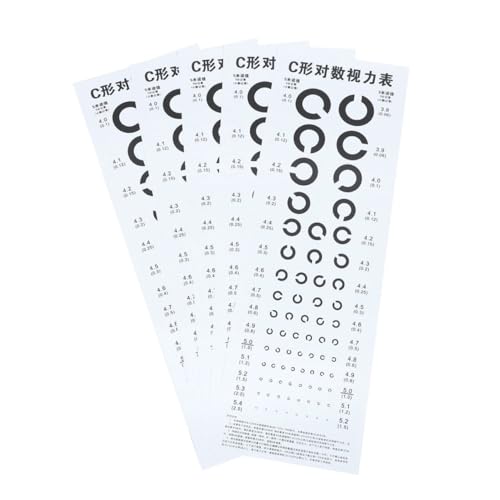 Alipis 6 Blätter Sehtafel C Modell Visuelle Augenuntersuchungstafel Logarithmisch Präzise Sehtesttafel Für Familie Schule Kleine Praxis Wandmontage Praktisch Robust Alipis 6 Blätter Sehtafel C Modell Visuelle Augenuntersuchungstafel Logarithmisch Präzise Sehtesttafel Für Familie Schule Kleine Praxis Wandmontage Praktisch Robust von Alipis