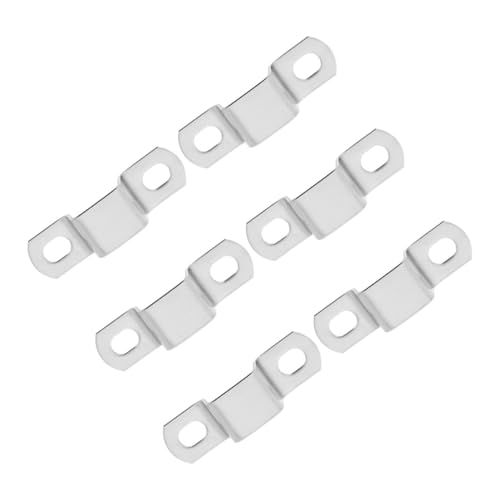 Alipis 6 Stück Edelstahl Rohrklemme Rohrschellen Rohrhalter U-bügel Rohrbefestigung Halterung für Stabile Montage und Thermische Beständigkeit von Alipis