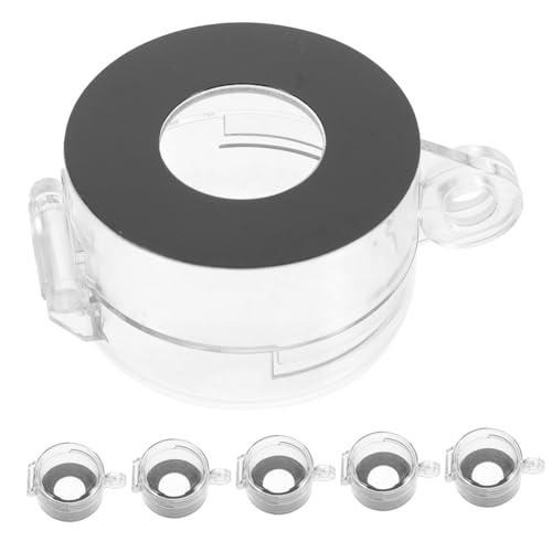 Alipis 6 Stück Not Aus Tastenschutz Teiliges Transparent Abs Schutzabdeckung mit Vorgefertigtem für Not Aus Schalter Kollisions und Fehlbedienungssicher Geeignet für Heim Garage Garten Alipis 6 Stück Not Aus Tastenschutz Teiliges Transparent Abs Schutzabdeckung mit Vorgefertigtem für Not Aus Schalter Kollisions und Fehlbedienungssicher Geeignet für Heim Garage Garten von Alipis