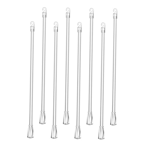 Alipis 8 Stück Teiliges Jalousienstab mit Haken und Griff Transparente Steuerstange für Vertikale Lamellen Einfache Bedienung Schnelle Montage Kompatibel mit Verschiedenen Jalousien für Alipis 8 Stück Teiliges Jalousienstab mit Haken und Griff Transparente Steuerstange für Vertikale Lamellen Einfache Bedienung Schnelle Montage Kompatibel mit Verschiedenen Jalousien für von Alipis