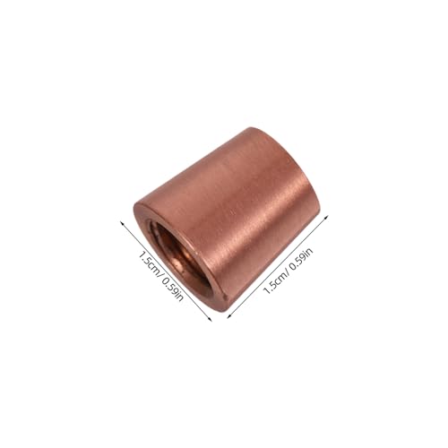 Alipis 8 Stück Teiliges Messing Metallfüße Konische rutschfeste Untersetzer für Holztabletts Schmuckboxen Display-Riser Möbel Küchenzubehör von Alipis