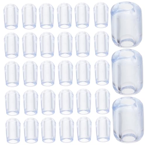 Alipis 80 Stück Teiliges Transparente Pvc spüle Schutzfüße Rutschfest und Kratzfest Langlebige Ersatzfüße für Küchenablaufgitter Einfache Installation für Küchenspülen Geeignet von Alipis