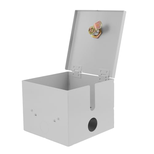 Alipis Abschließbare Wetterfeste Steckdosenschutzbox aus Robustem Eisen mit Verstärktem Schloss Rostfrei für Außenbereich Geeignet für Generator Schweißer Wohnmobil und Zufällige Farbe Alipis Abschließbare Wetterfeste Steckdosenschutzbox aus Robustem Eisen mit Verstärktem Schloss Rostfrei für Außenbereich Geeignet für Generator Schweißer Wohnmobil und Zufällige Farbe von Alipis