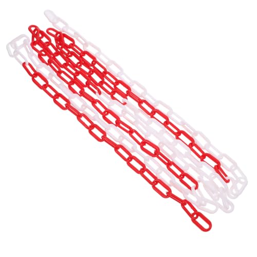 Alipis Absperrkette Rot weiß Warnkette Sicherheitskette Sichtbare Absperrung für Stellplatz Baustelle Eventbereich Vielseitig Einsetzbar Robuste Gliederkette Alipis Absperrkette Rot weiß Warnkette Sicherheitskette Sichtbare Absperrung für Stellplatz Baustelle Eventbereich Vielseitig Einsetzbar Robuste Gliederkette von Alipis