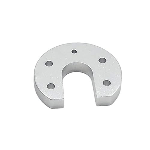 Alipis Aluminiumlegierung Montageplatte U förmiger Halteblock für Drucker Hotend Langlebige Fixierplatte mit Kühlfunktion Einfache Installation Kompatibel mit Nutbefestigung von Alipis