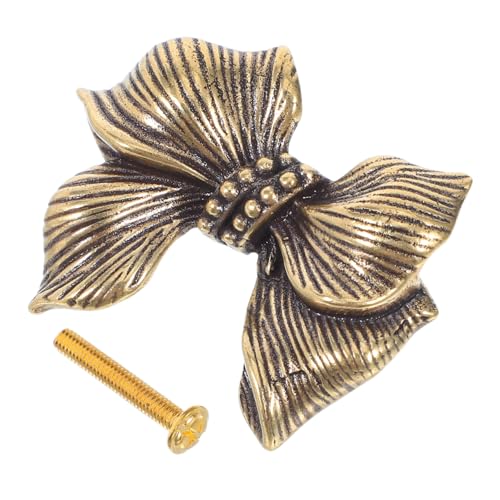 Alipis Antiker Schubladengriff für Möbel Eleganter Bowknot Türgriff für Kommode Dresser Schrank und Kinderzimmer Hochwertige Dekoration für Zuhause von Alipis