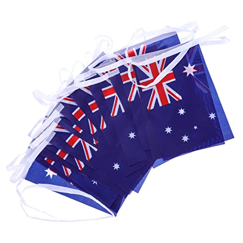 Alipis Australian Flag Bunting Party Deko für Garten Wand Fenster Langlebige PVC Fahnenkette mit Leuchtenden Farben Vielseitig für Innen und Außen Geeignet Alipis Australian Flag Bunting Party Deko für Garten Wand Fenster Langlebige PVC Fahnenkette mit Leuchtenden Farben Vielseitig für Innen und Außen Geeignet von Alipis