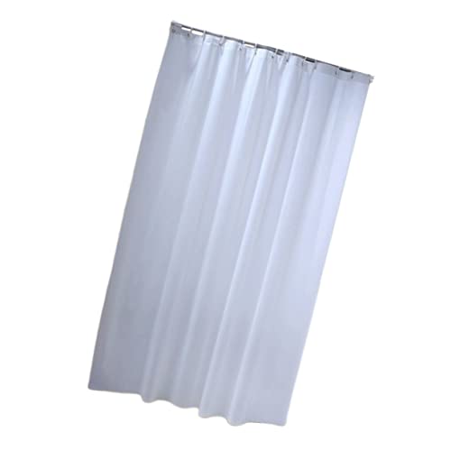 Alipis Wasserdichter Duschvorhang Aus Polyester Einfarbig Modernes Design Einfache Installation Mit Ringlöchern Für Komfortables Duscherlebnis von Alipis
