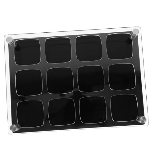 Alipis Becherhalter Aus Acryl Schnapsgläser-Organizer Für Tassenhalter Party Whisky-gläser Getränke Kleine Schnapsgläser Schnapsgläserständer Whiskey Schnapsgläser Und Tablett Transparent von Alipis
