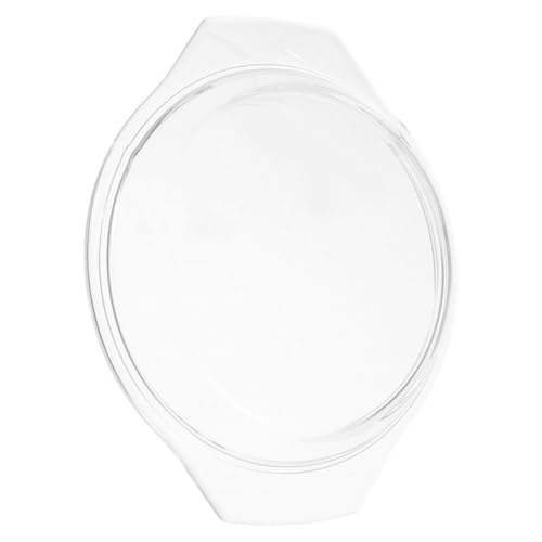 Alipis Behälter Mit Deckel Glas-mikrowellen-tellerabdeckung Auflaufform-abdeckung 22 9 Cm Mikrowellen-spritzschutz Transparenter Topfdeckel Spritzschutz Für Kochtopf Servierschüssel Ofenblech von Alipis