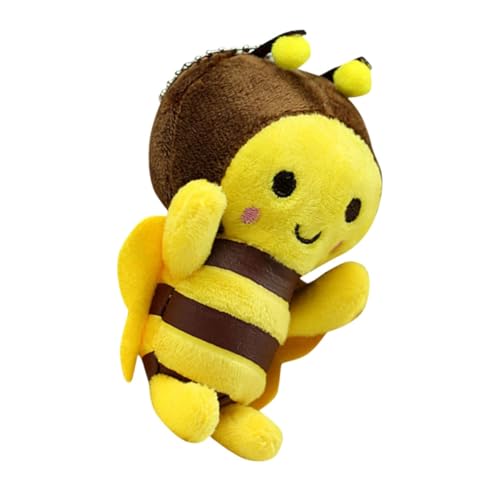 Alipis Biene Plüschtier Plüschhummel Zum Aufhängen Für Handtasche Und Rucksack Bienenanhänger Aus Weichem Plüsch Bienenfigur Als Partygeschenk Und Raumdeko von Alipis