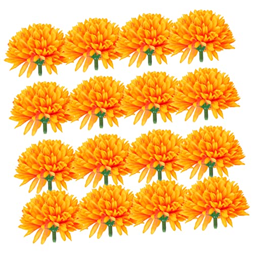 Alipis Blumen Großpackung 50 Simulation Chrysanthemenköpfe Künstliche Dekorative Blumen für Zuhause von Alipis