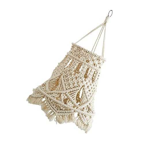 Alipis Boho Handgewebter Lampenschirm aus Robustem Material Dekorativer Pendelleuchten Abdeckung für Wohnzimmer Schlafzimmer Büro Natürlicher Warmer Lichteffekt Einfache Montage Alipis Boho Handgewebter Lampenschirm aus Robustem Material Dekorativer Pendelleuchten Abdeckung für Wohnzimmer Schlafzimmer Büro Natürlicher Warmer Lichteffekt Einfache Montage von Alipis