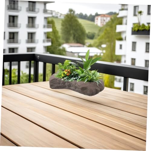 Alipis Ceramic Bonsai Blumentopf Ohne Abflussloch Für Tischdekoration Sukkulenten Und Kleine Pflanzen Wasserdichtes Design Für Möbel Raumverbesserung von Alipis