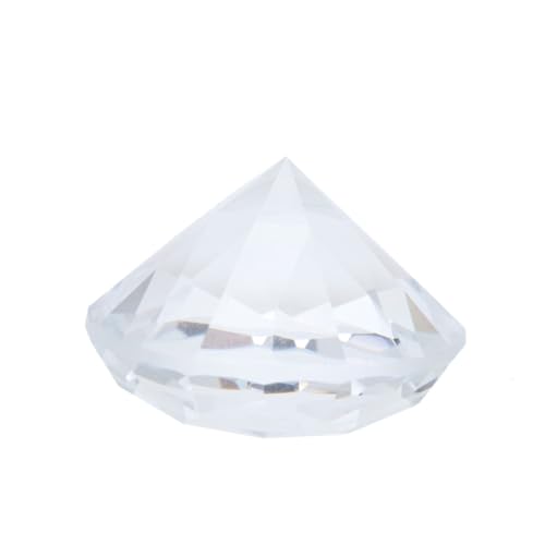Alipis Dekorative Diamantschmuck Juwelen Diamant-Gastgeschenke geformt Diamond Art groß hochzeitsdeko Vase Glaswaren Links einmachgläser Künstliche Diamanten Hochzeit Diamanten von Alipis