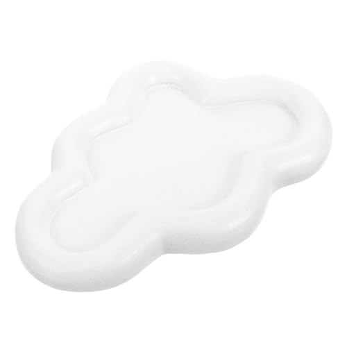 Alipis Dekoratives Schmucktablett Wolkenform Resin Schmuckschale Schmuckablage für Ringe Schlüssel und Kosmetik Weiß Deko Tablett für Schmuckpräsentation und Aufbewahrung Alipis Dekoratives Schmucktablett Wolkenform Resin Schmuckschale Schmuckablage für Ringe Schlüssel und Kosmetik Weiß Deko Tablett für Schmuckpräsentation und Aufbewahrung von Alipis