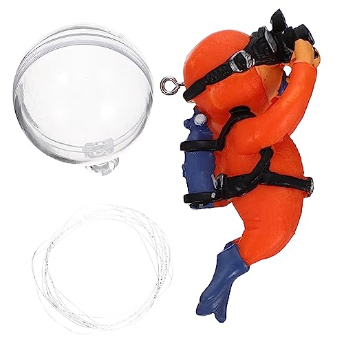 Alipis Dekoratives Schwimmendes Taucher Ornament für Aquarium Hochwertige Aquarium Dekoration Naturgetreue Leicht Langlebig für Zuhause oder Büro Alipis Dekoratives Schwimmendes Taucher Ornament für Aquarium Hochwertige Aquarium Dekoration Naturgetreue Leicht Langlebig für Zuhause oder Büro von Alipis