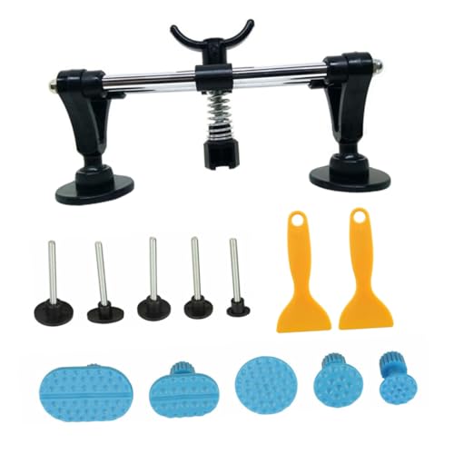 Alipis Dent Repair Set Auto Dellenzieher Lackfreie Ausbeulwerkzeug mit Hebel Reparatur Pads für Metalloberflächen Wie Auto Kühlschrank Waschmaschine von Alipis