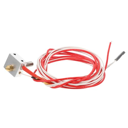 Alipis Drucker Hotend Extruder Kit mit Düse für DIY Drucker Reparaturen Heizblock und Thermistor für von Alipis