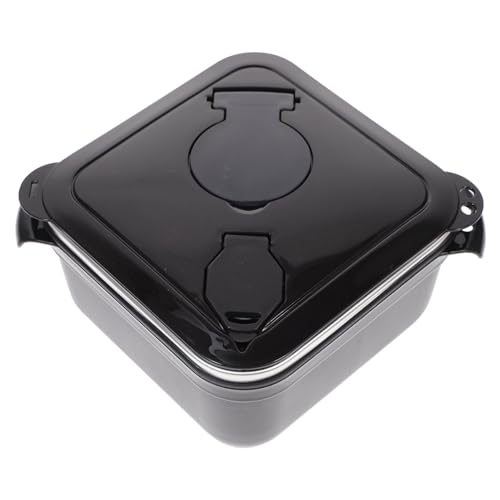 Alipis Eckige Edelstahl Nudel und Reisschüssel mit Deckel Isolierte Lunchbox für Heiße und Kalte Speisen Große Kapazität Langlebig und Leicht zu Reinigen für Instant Nudeln und Obst Alipis Eckige Edelstahl Nudel und Reisschüssel mit Deckel Isolierte Lunchbox für Heiße und Kalte Speisen Große Kapazität Langlebig und Leicht zu Reinigen für Instant Nudeln und Obst von Alipis