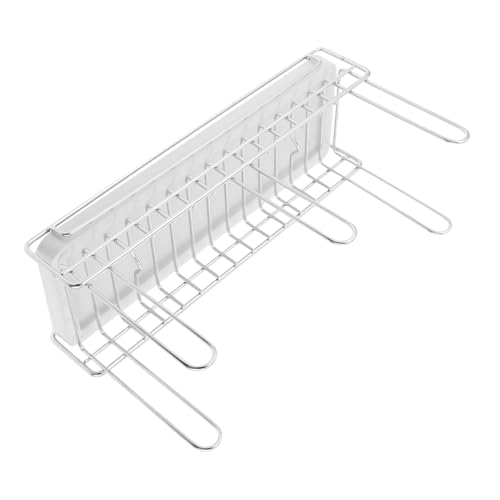 Alipis Edelstahl Flaschen Becherhalter mit Abtropfbrett Platzsparendes Trockenregal für Küchenarbeitsplatte Schnelltrocknend Großer Stauraum Effektive Wasserableitung für Trinkflaschen von Alipis